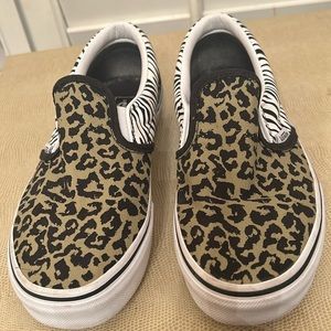 Animal Print Vans